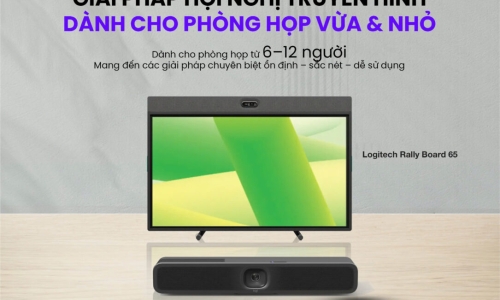 GIẢI PHÁP HỘI NGHỊ TRUYỀN HÌNH LOGITECH CHO PHÒNG HỌP VỪA VÀ NHỎ