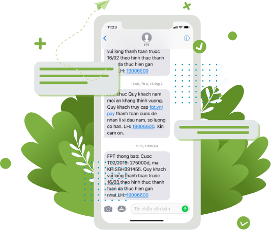 Gửi tin SMS Brandname uy tín